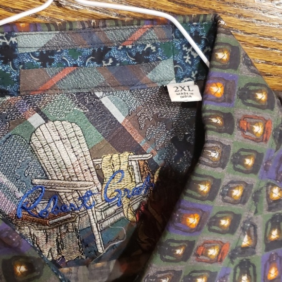 Robert Graham Mens Shirt - Picture 3 of 7